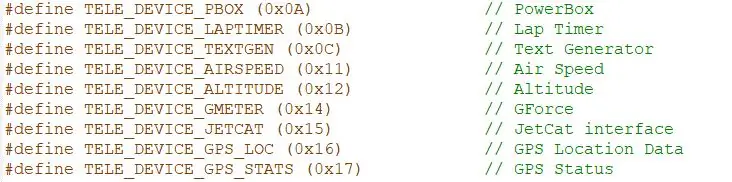 Alamin ang Spektrum Telemetry Protocol