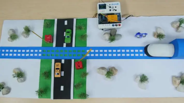 Système de passage à niveau automatique utilisant une plate-forme intégrée basée sur Arduino