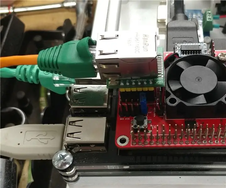 Voeg een WIZ820io / USR-ES1 - Wiznet W5500 netwerkpoort toe aan uw Raspberry Pi: 10 stappen