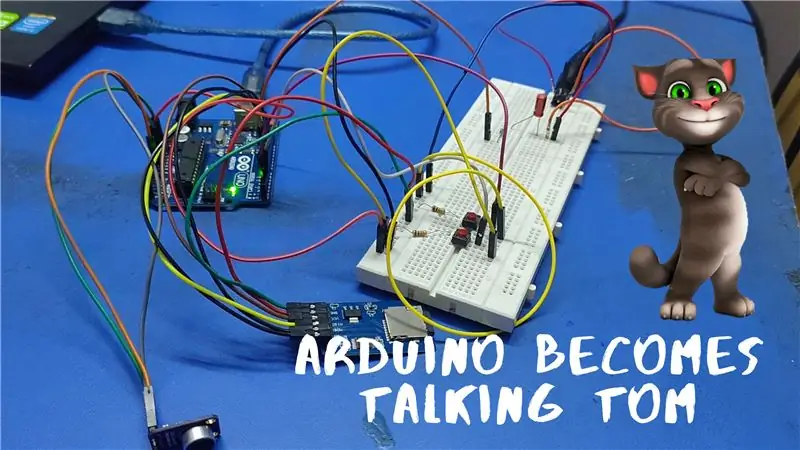 Arduinosta tulee puhuva Tom