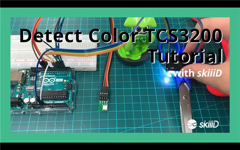 Detect Color TCS3200 SkiiiD ilə necə istifadə olunur