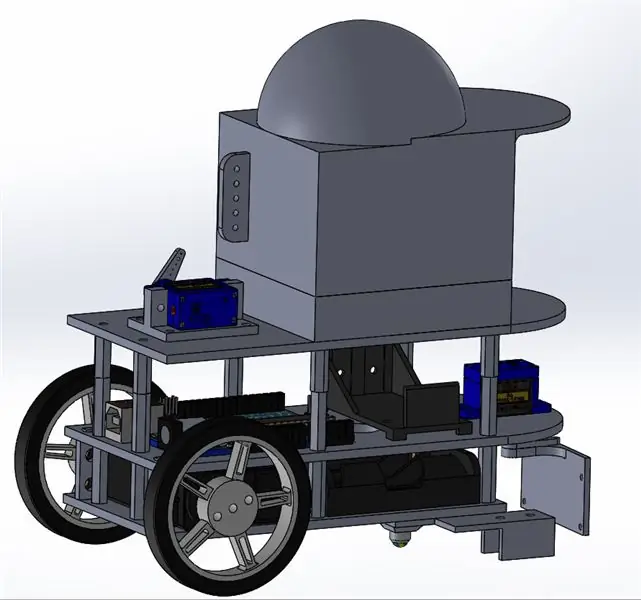 3D -printet og laserskåret stykker Design