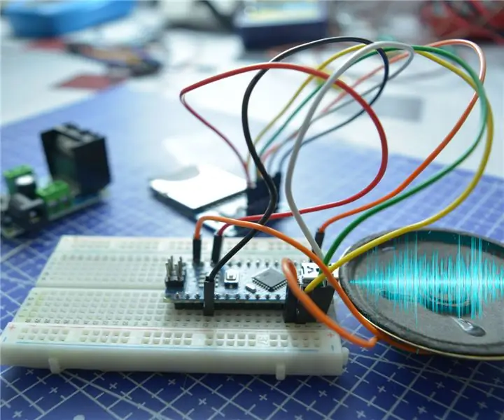 เครื่องเล่น MP3 Arduino: 5 ขั้นตอน