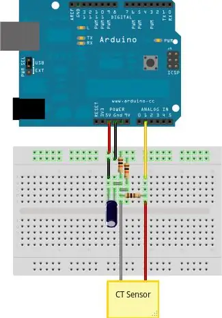 تثبيت EmonLib في Arduino IDE الخاص بك ، تحميل Sketch