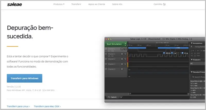 Инсталиране на софтуер Saleae
