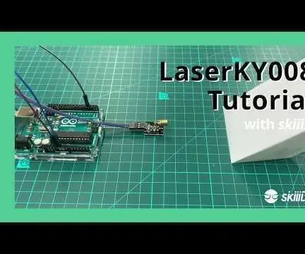 LaserKY008 SkiiiD көмегімен қалай қолдануға болады: 9 қадам