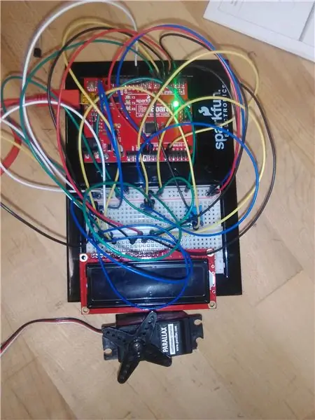 Model klimatizace Arduino