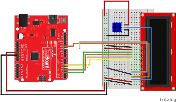 Configuração do microcontrolador