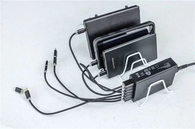 USB Charging Station para sa Mga Smartphone at Iba Pang Mga Device