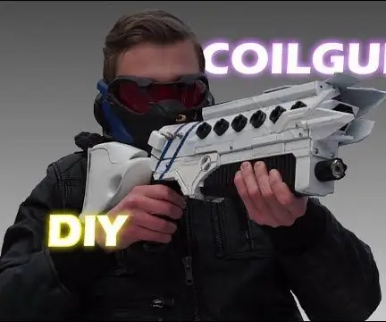 Coilgun ที่ไม่มีตัวเก็บประจุขนาดใหญ่ เสร็จสิ้น: 11 ขั้นตอน