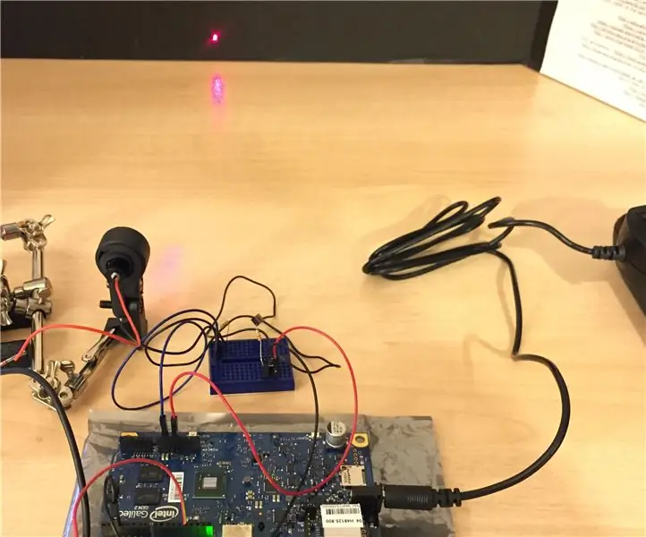 Maak een laserstuurprogramma vanaf een Arduino-bord. 6 stappen (met afbeeldingen) Antwoorden op al uw "Hoe?"