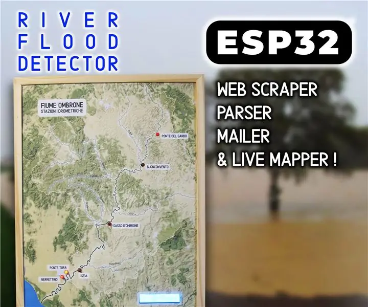 ESP32 Scraper-parser-mailer at Live Mapper: 4 na Hakbang (na may Mga Larawan)