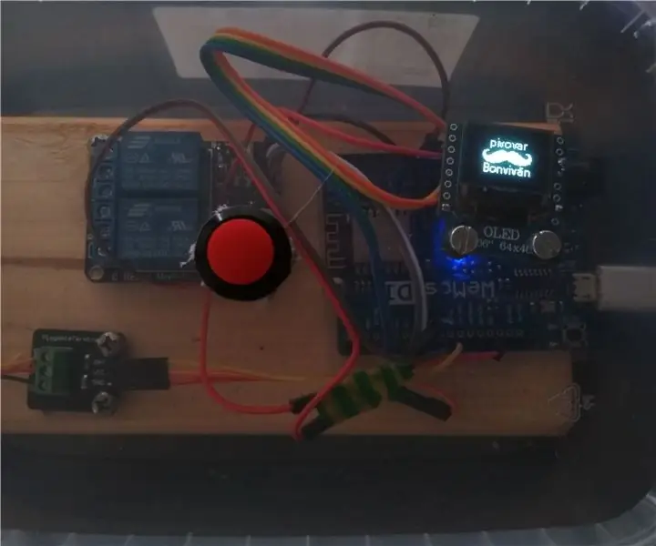 Automatické Ovládání Varny nepodporuje WEMOS D1 (mini) / Blynk App: 5 kroků