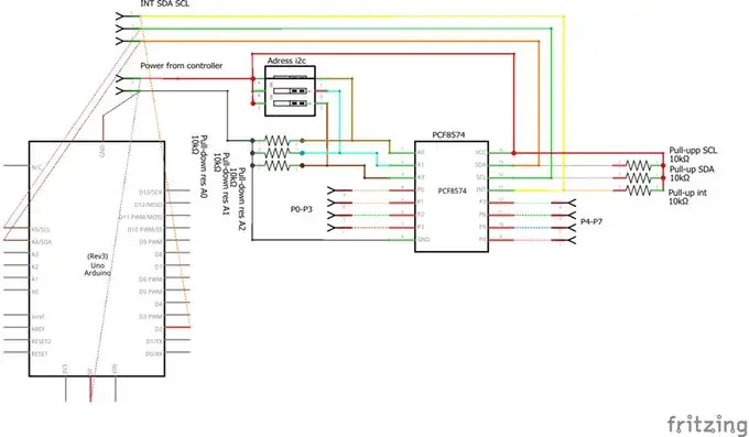 Fritzing: Proyecto