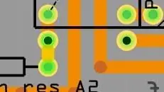 Fritzing: Uporabite skakalec za prekrivanje