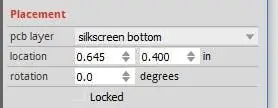 FlatCam: Genereer CNC -werk (silkBottom)