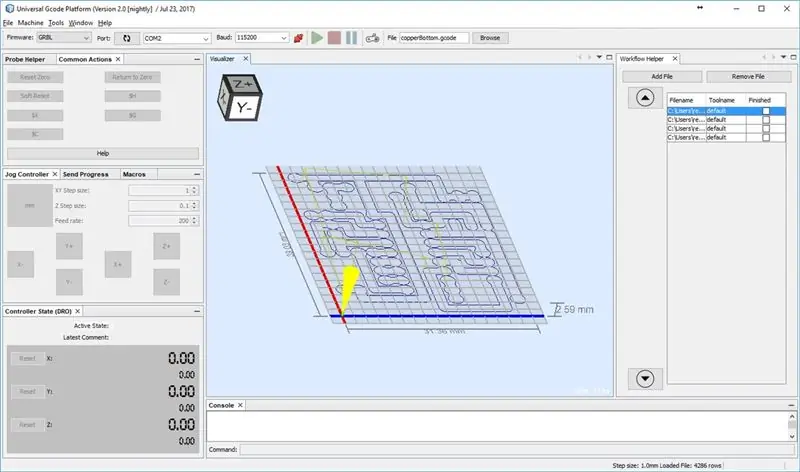 Expeditor universal GCode