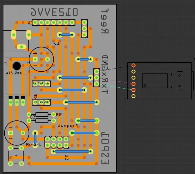 উদাহরণ: ESP-01 প্রোটোটাইপ বোর্ড