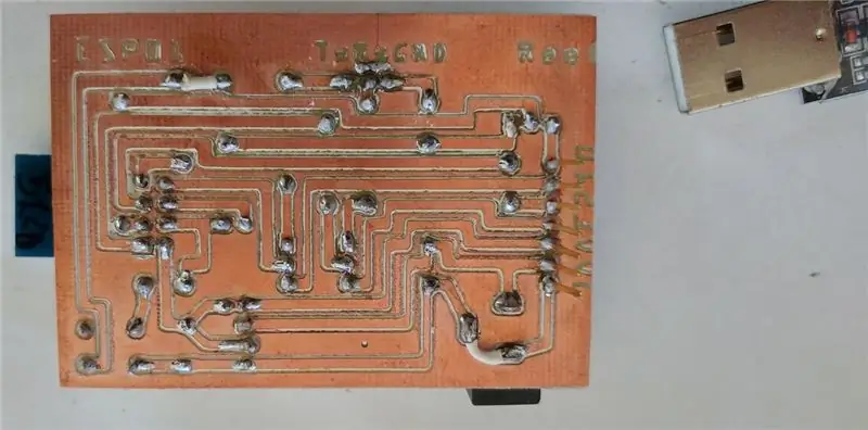 Eksempler: ESP-01 Prototype Board