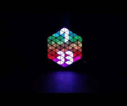 RGB HexMatrix - นาฬิกา IOT: 5 ขั้นตอน (พร้อมรูปภาพ)