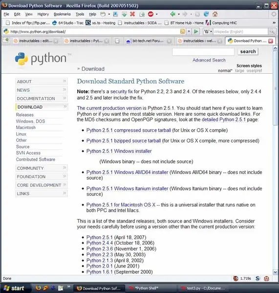 Ներբեռնեք Python- ը