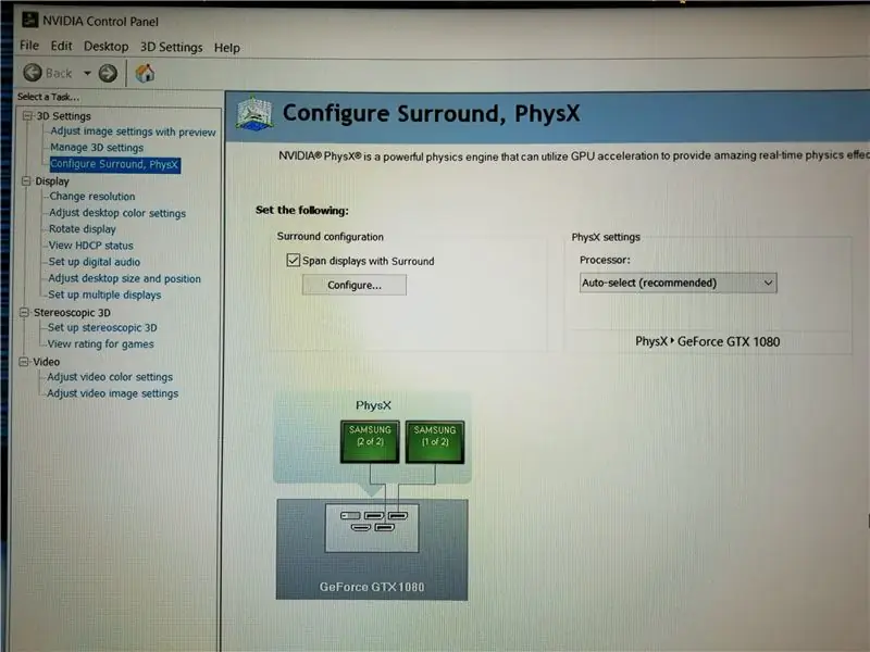 Atur Konfigurasi Surround Melalui Panel Kontrol Nvidia