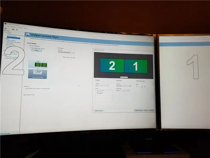 Surroundconfiguratie instellen via Nvidia-configuratiescherm