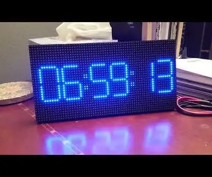 Morphing Digital Clock: 14 trinn (med bilder)