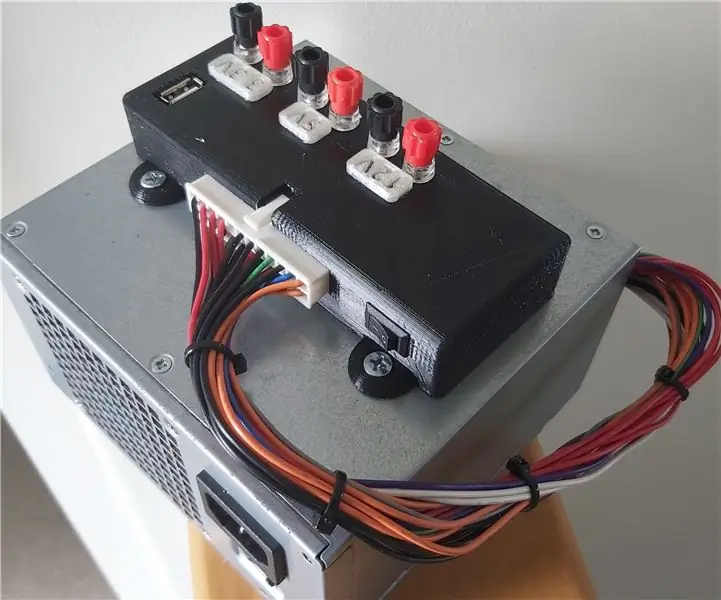 ATX Power Supply Breakout գործ ՝ 3 քայլ