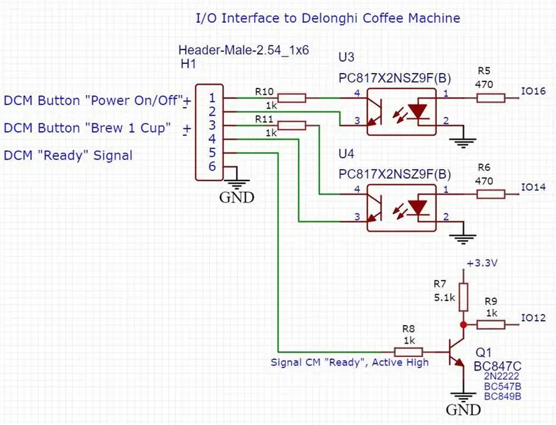 Schéma modulu ESP8266