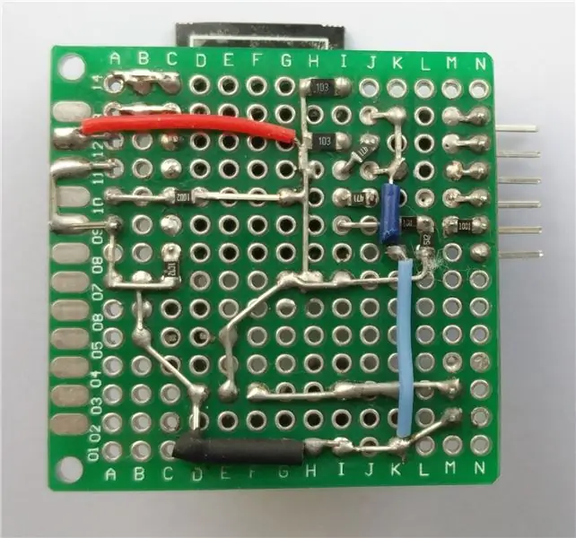 Kaavio ESP8266 -moduulista