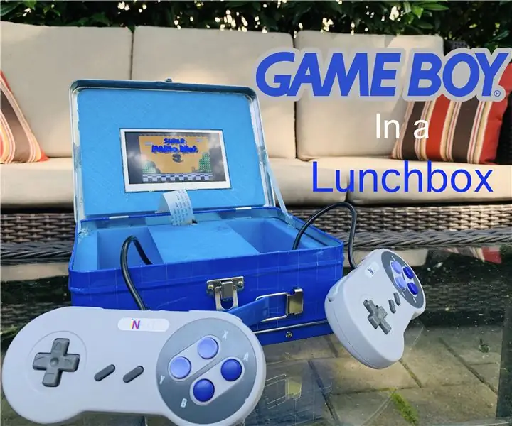 GameBoy in a Lunchbox: 9 passos (amb imatges)