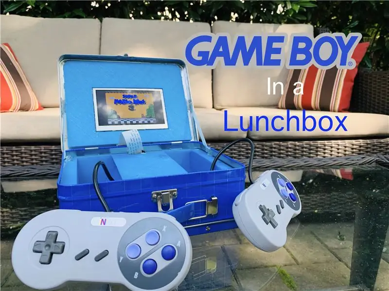 GameBoy en un Lunchbox