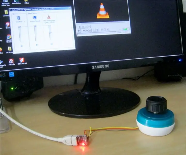 DigiSpark жана Rotary Encoder колдонуу менен USB үн баскычы: 3 кадам