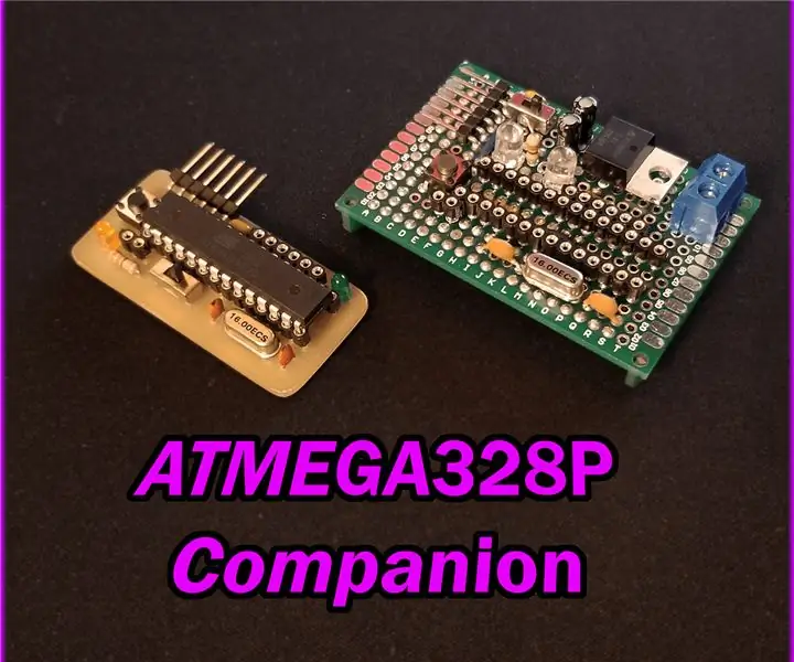 Compagnon Atmega328p : 6 étapes (avec photos)