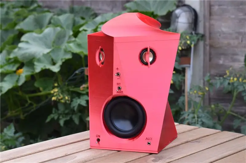 Mr. Speaker - Φορητό ηχείο DSP 3D Printed