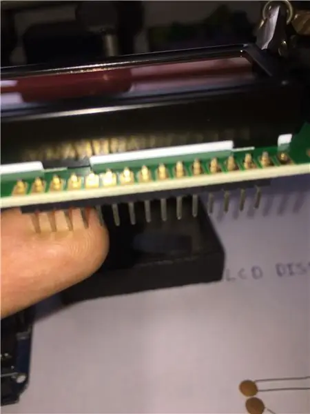 Solder Pins rau Lcd