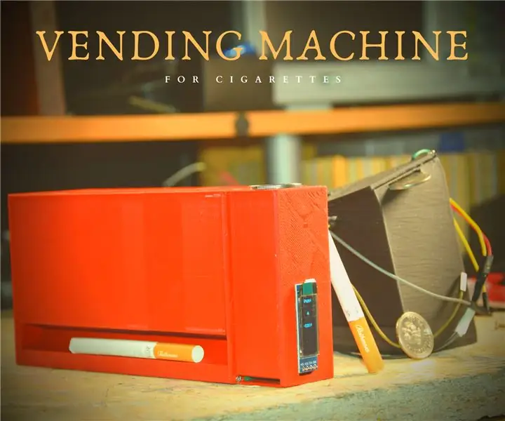 DIY Vending Machine: 8 ደረጃዎች