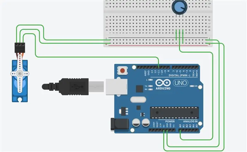 Cablaggio di Arduino e Breadboard