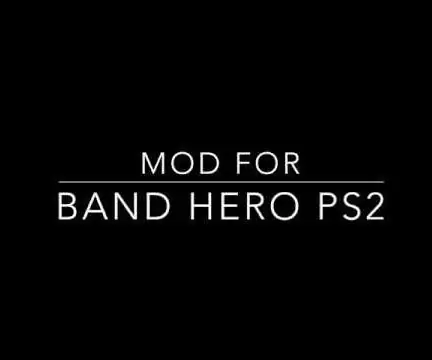 Band Hero PS2 MIDI modifikacija: 8 žingsniai