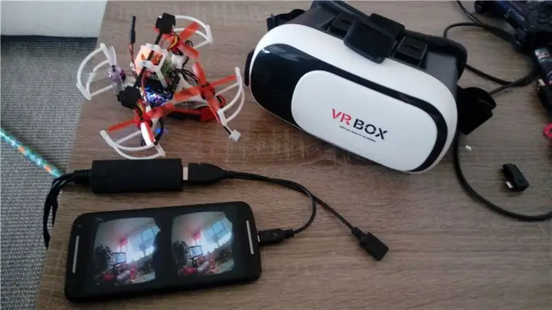 Cámara Fpv 3d de bajo costo para Android