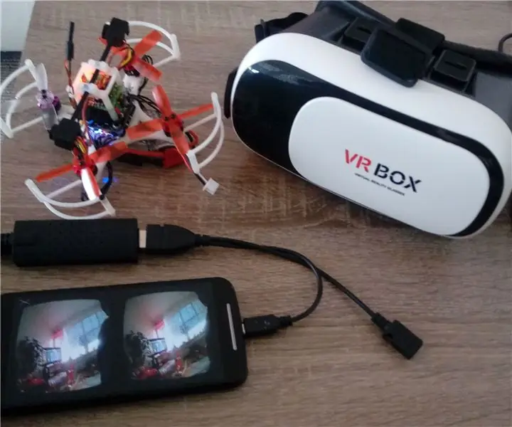 กล้อง 3d Fpv ราคาประหยัดสำหรับ Android: 7 ขั้นตอน (พร้อมรูปภาพ)