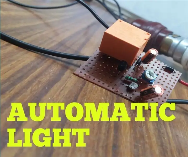 Hoe maak je een automatisch licht: 6 stappen