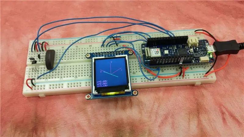 Arduino magnetometer