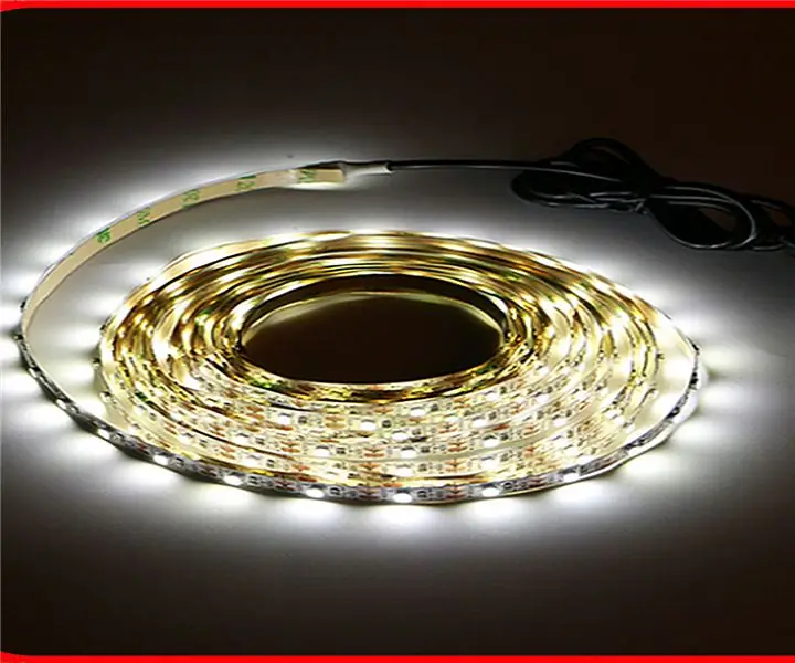 Hoe om Led Strip maklik te laat flikker: 5 stappe