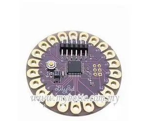 Lilypad Arduino გაკვეთილი: 4 ნაბიჯი