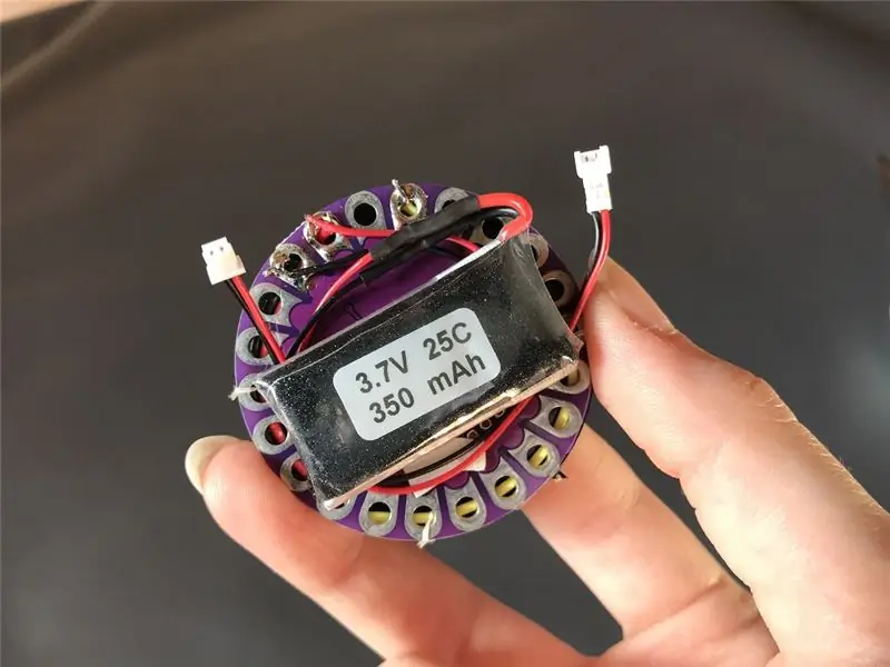 Cusătură Neopixel cu Lilypad