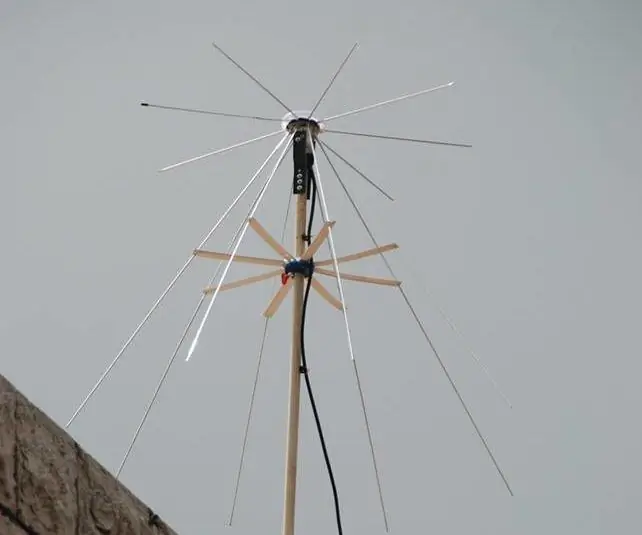 Discone antena: 4 koraki