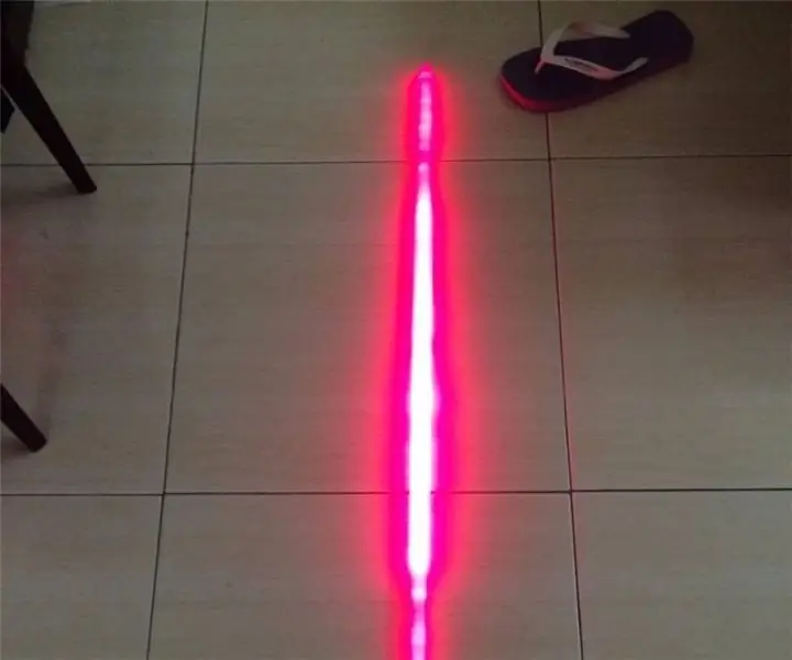 Fabriquer un sabre laser avec effet sonore (par Arduino : 5 étapes