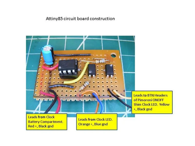 Építsen Attiny85 áramkört